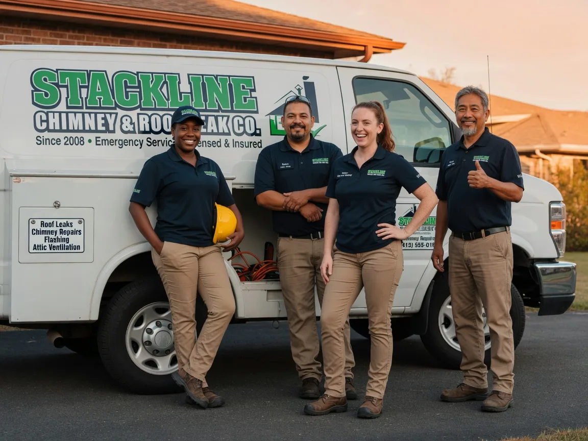Chimney flashing repair company in Muncie, IN